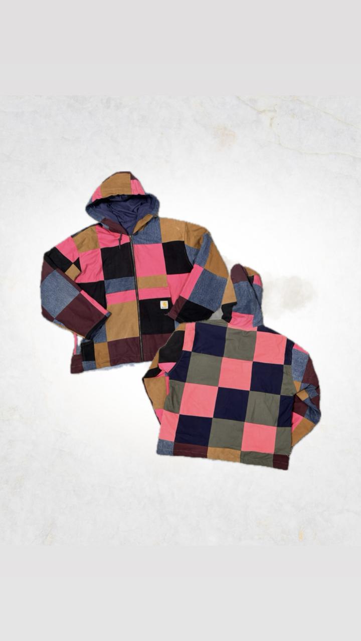 Upcycled Carhartt Patch Panel Jackets