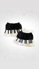 Upcycled Piano Pleated Skirts